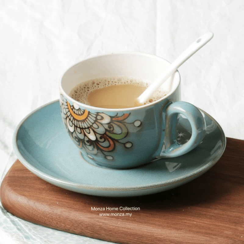 SABG2001 Cup & Saucer Dish Monza Home Collection