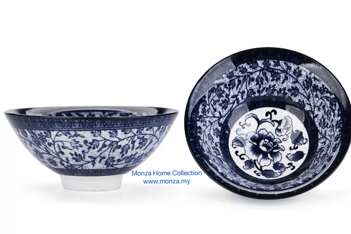 Assorted Design Ceramic Tea Cups Rose Monza Home Collection